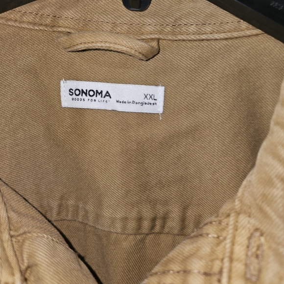 Sonoma Light Brown Casual Shirt #workwear - Picture 3 of 7